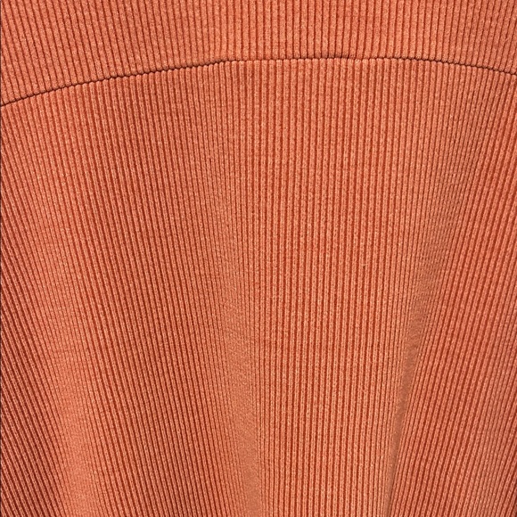 Peach Love California Terracotta Ribbed Shacket - Picture 6 of 8